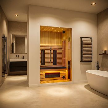 Sauna infrared / Sauna na podczerwień - Infraplus™ - 125 Valero PRO do zabudowy