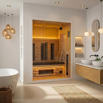 Sauna infrared / Sauna na podczerwień - Infraplus™ 165 Valero PRO do zabudowy