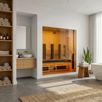 Sauna infrared / Sauna na podczerwień - Infraplus™ 210 Valero PRO do zabudowy