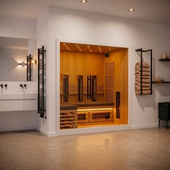 Sauna infrared / Sauna na podczerwień - Infraplus™ 211 Valero PRO Deluxe do zabudowy