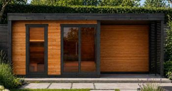 Sauna ogrodowa/ Sauna Patio L Plus Thermo