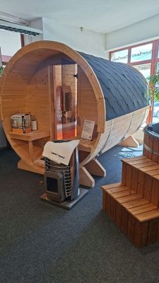 Sauna ogrodowa beczka 280 Showroom Kraków
