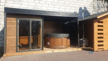 Sauna ogrodowa/ Sauna Relaxroom 462 Thermo