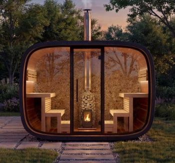 Sauna ogrodowa/ Sauna Round Cube Single