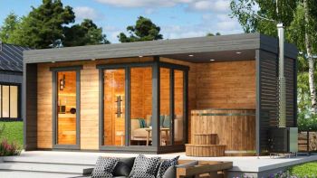 Sauna ogrodowa/ Sauna Relaxroom 602 Thermo