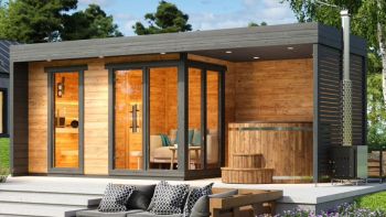 Sauna ogrodowa/ Sauna Relaxroom L Plus