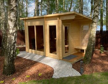 Sauna ogrodowa/ Sauna domek M
